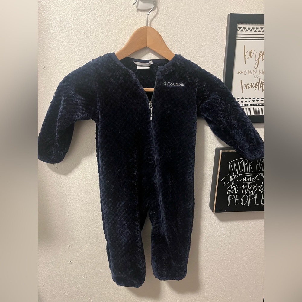 Columbia Navy Blue Kids One Piece